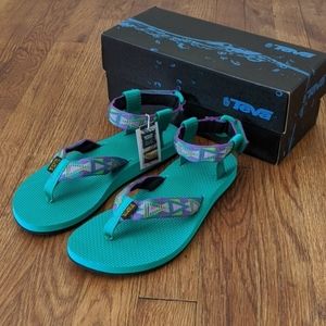 NWT Teva Original Sandal Mosaic Purple size 7